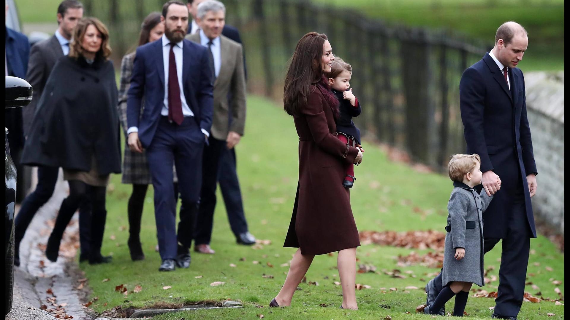 Weihnachten 2016: Auch im Dezember ist Prinz George mit kurzen Hosen unterwegs.