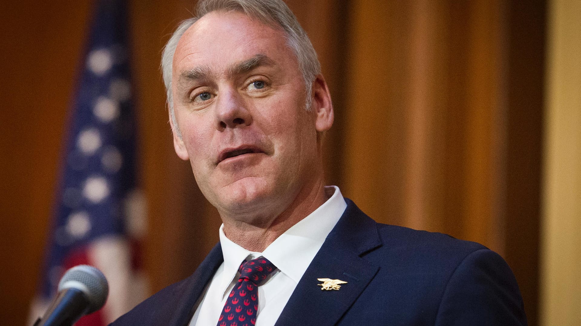 Ryan Zinke: Der US-Innenminister wird zum Jahresende aus dem Amt scheiden.