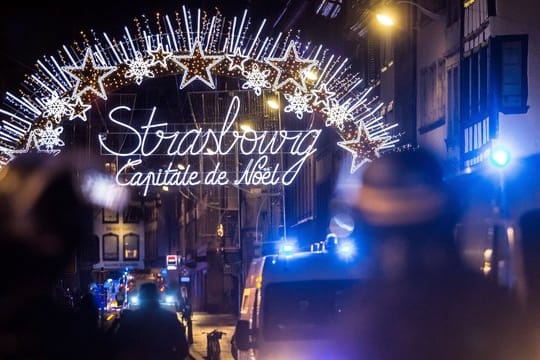 Bei dem Attentat in der Straßburger Innenstadt kamen drei Menschen ums Leben.