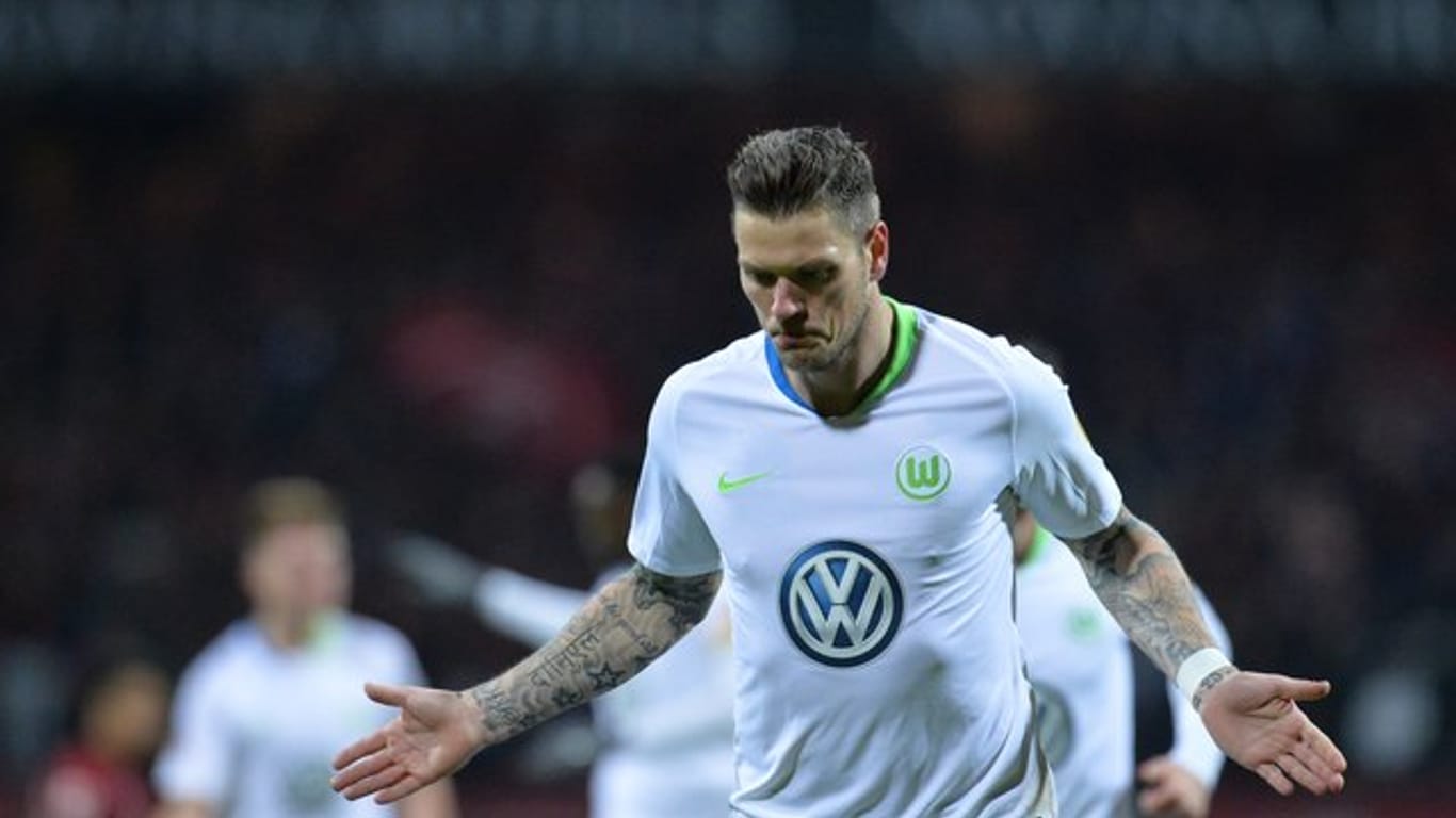 Treffsicher: Wolfsburgs Daniel Ginczek.