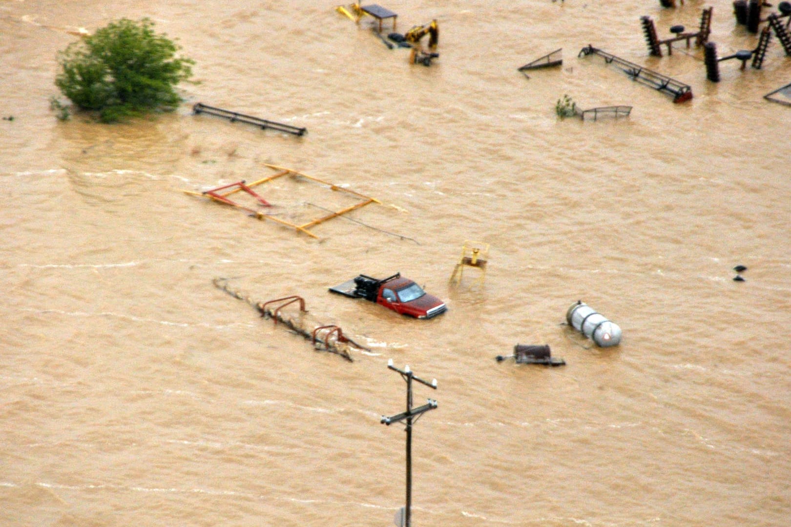 Überschwemmungen in Pocahontas, USA: Die Weltgemeinschaft hat sich auf ein Regelbuch zum Klimaabkommen geeinigt – aber reicht das?