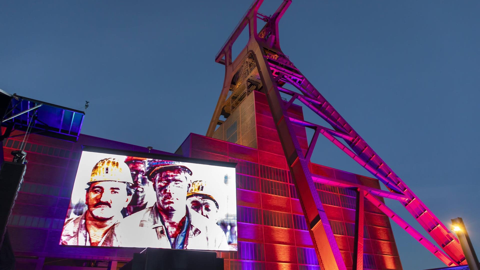 Zeche Zollverein: Das Gelände des Unesco-Weltkulturerbes ist nun Schauplatz für Veranstaltungen.