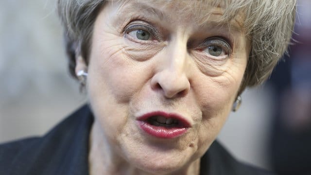 Theresa May, Premierministerin von Großbritannien, warnt vor einer erneuten Volksabstimmung. Theresa May, Premierministerin von Großbritannien, warnt vor einer erneuten Volksabstimmung.