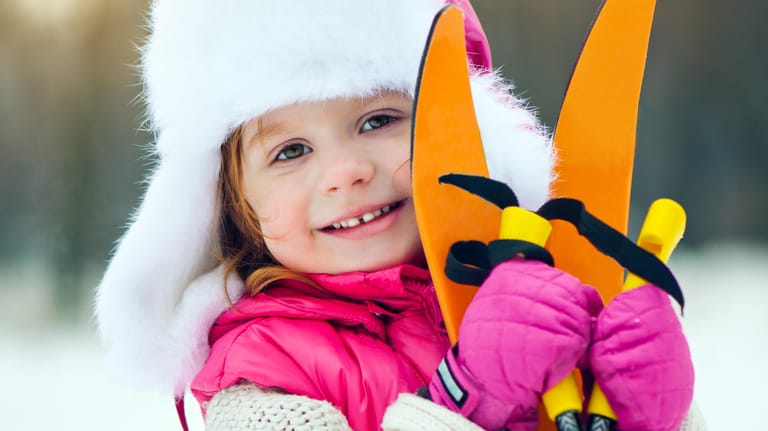Skihandschuhe für Kinder sollen schützen und die Finger warm halten.