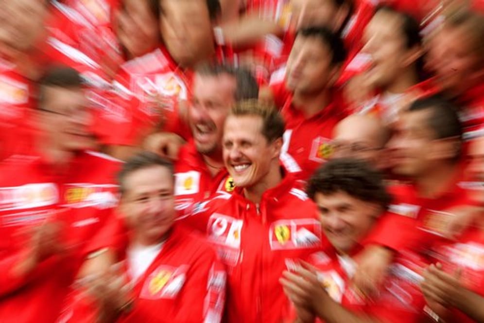 Michael Schumacher fuhr von 1996 bis 2006 für Ferrari.