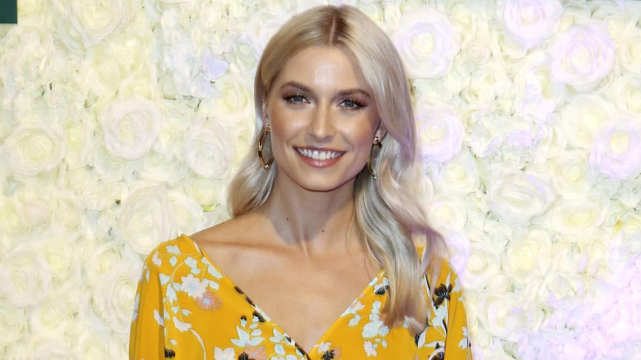 Lena Gercke: Das Model hat mit einem Schlitz für Aufreger gesorgt.