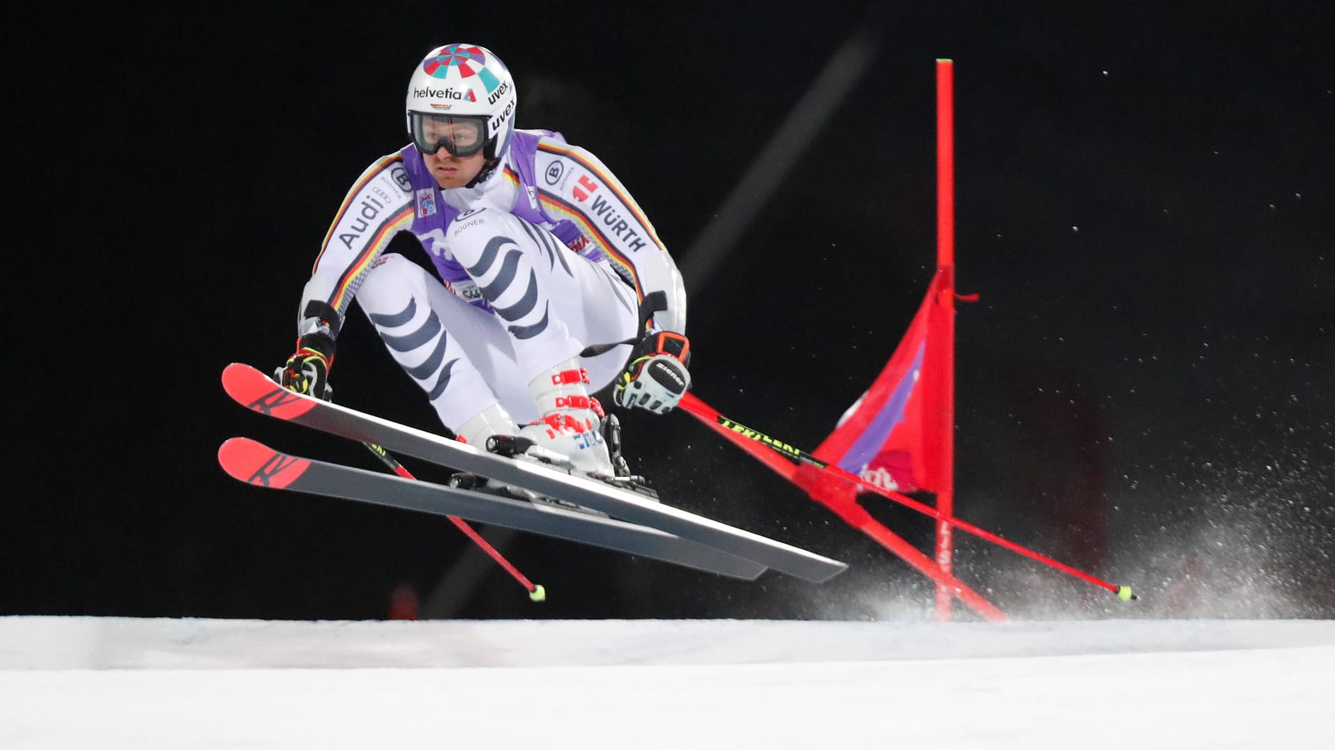 Platz fünf: Stefan Luitz bot den besten Skifahrern der Welt in Alta Badia erneut Paroli.