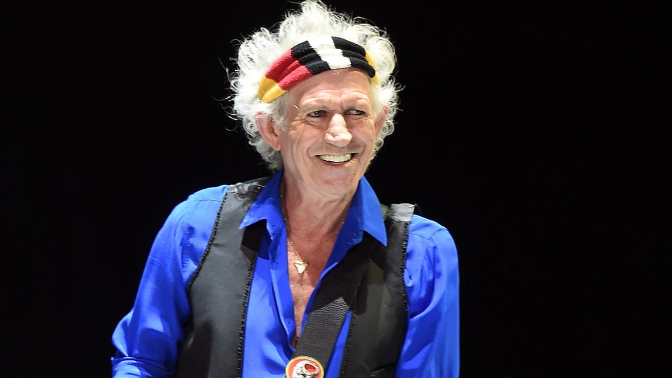 Keith Richards: Der Rolling-Stones-Gitarrist wird heute 75 Jahre alt.
