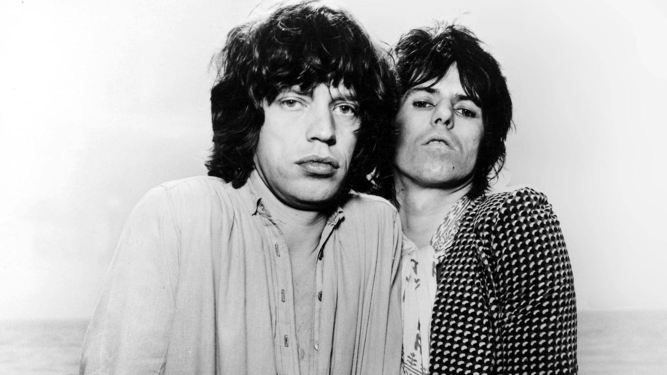 Mick Jagger und Keith Richards: Die beiden kennen sich schon seit der Schulzeit.
