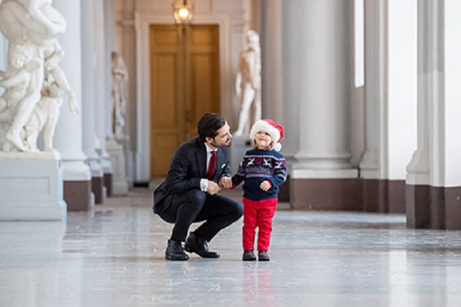 Prinz Carl Philip und Prinz Alexander: Die beiden sind schon in Weihnachtsstimmung.