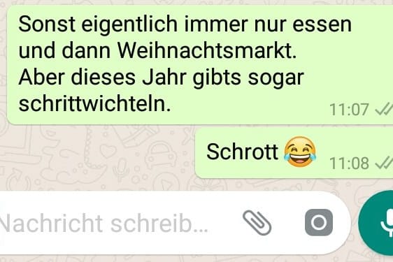 Achtung Tippfehler: Schon vor der Weihnachtsfeier auf Arbeit sollte man auf die Wortwahl achten.