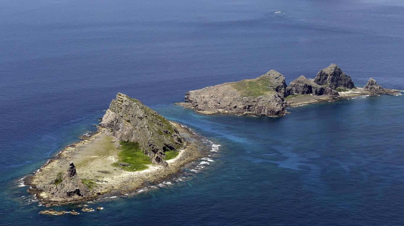 Die Senkaku-Inseln: Sowohl China als auch Japan erheben Anspruch auf die Inselgruppe mit Ölvorkommen.