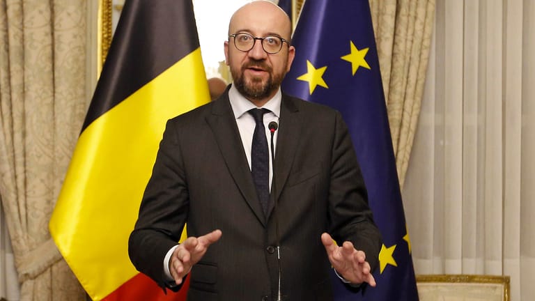 Charles Michel: Der Ministerpräsident Belgiens hat seinen Rücktritt angekündigt.