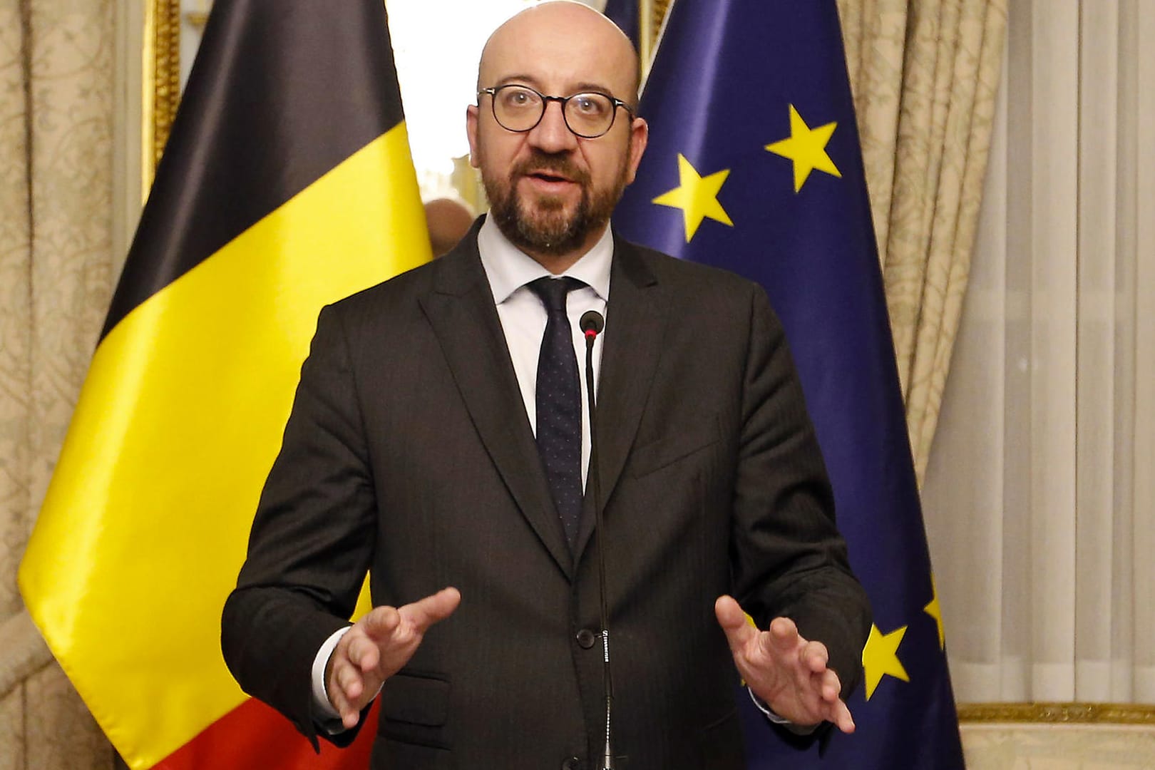 Charles Michel: Der Ministerpräsident Belgiens hat seinen Rücktritt angekündigt.