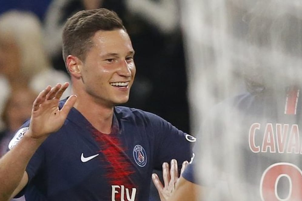 Julian Draxler hat mit Paris Saint-Germain das Viertelfinale im französischen Ligapokal erreicht.