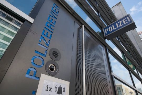 Polizeirevier auf der Zeil in Frankfurt am Main.