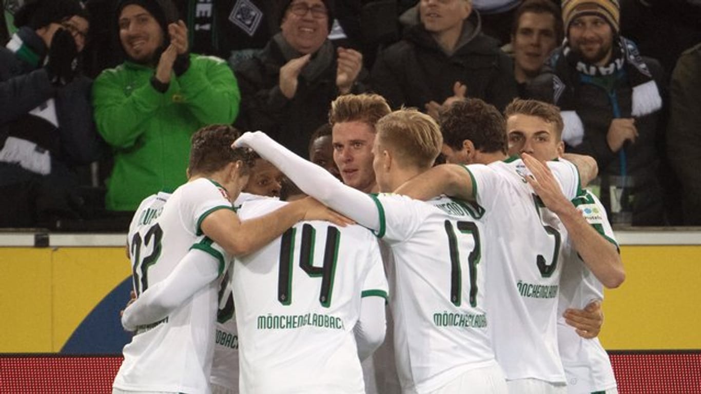 Borussia Mönchengladbach feierte im letzten Heimspiel des Jahres einen Sieg.