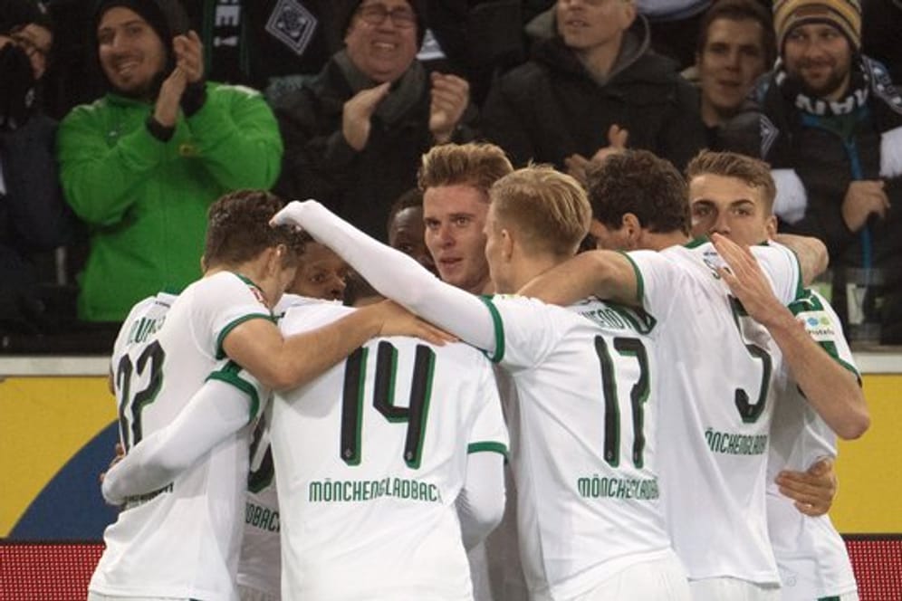 Borussia Mönchengladbach feierte im letzten Heimspiel des Jahres einen Sieg.