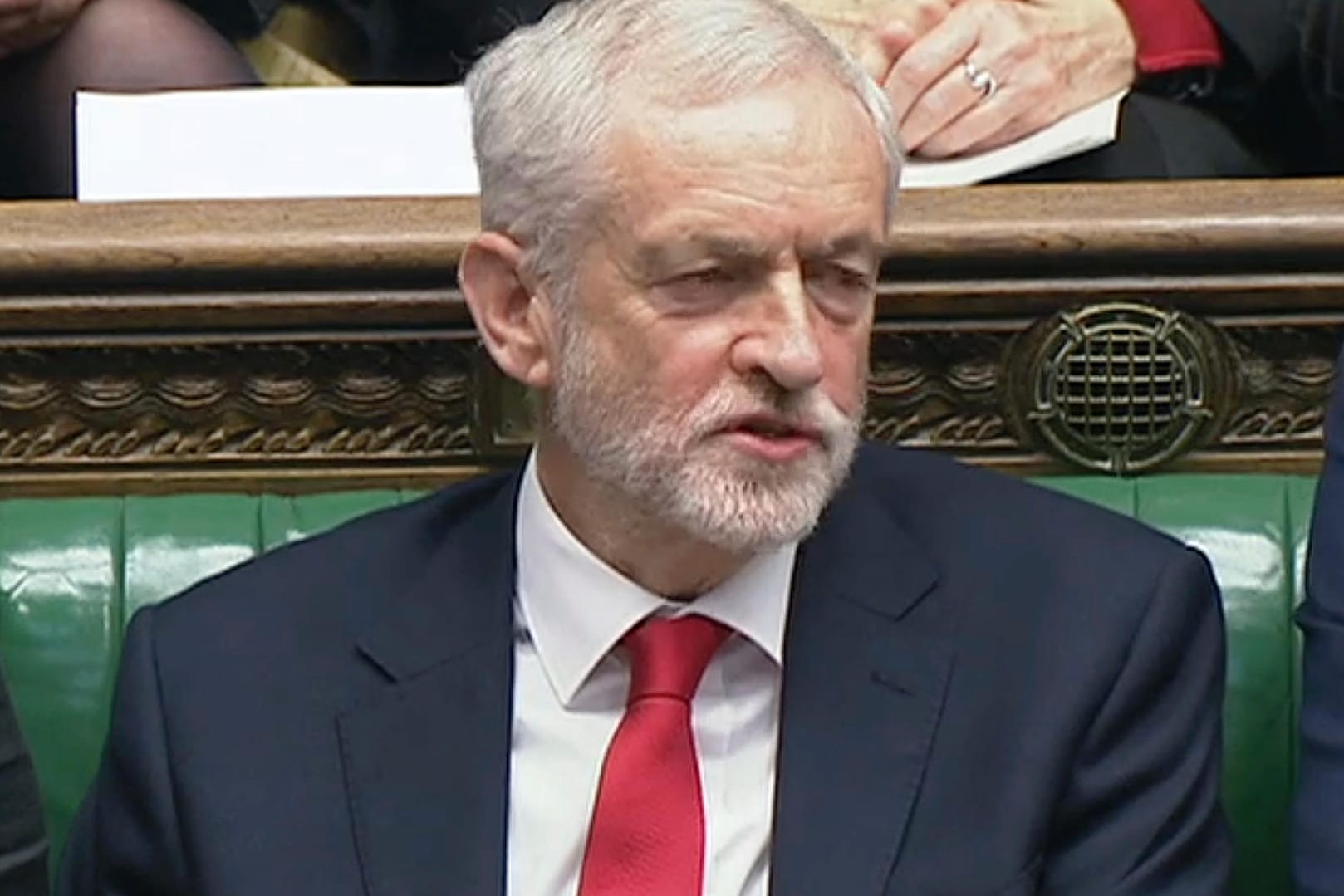 Jeremy Corbyn im Parlament: Hat er "dumme Frau" oder "dumme Leute" gesagt?