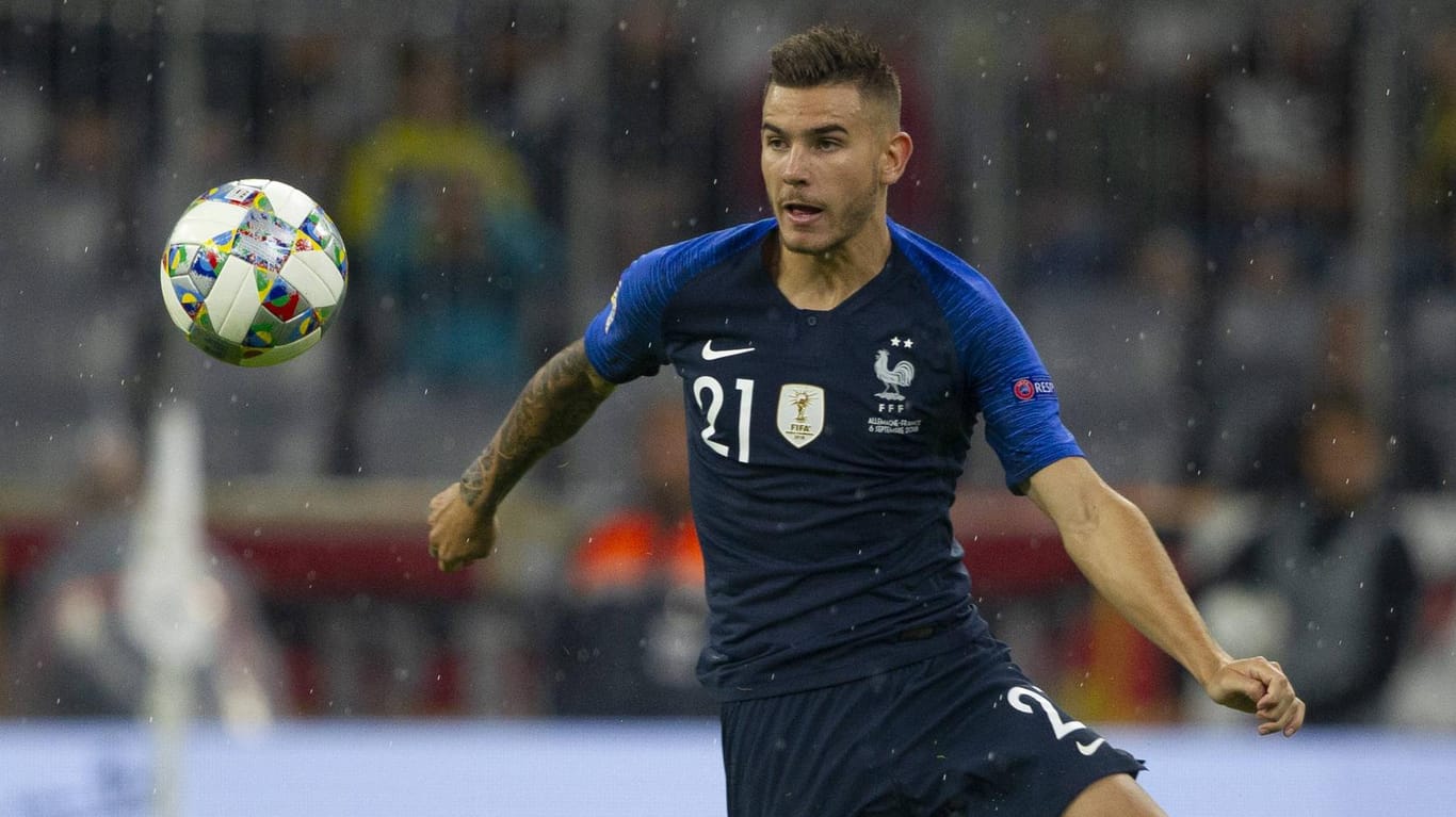 Lucas Hernandez: Der Linksverteidiger gewann mit der französischen Nationalelf den WM-Titel.