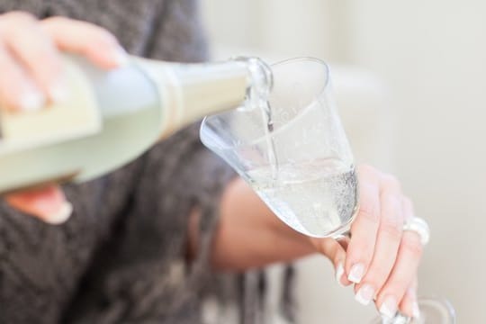 Glas Sekt