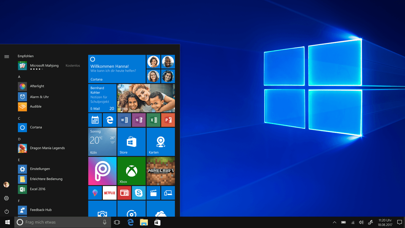 Windows 10 Desktop: Ausprobieren in der Sandbox