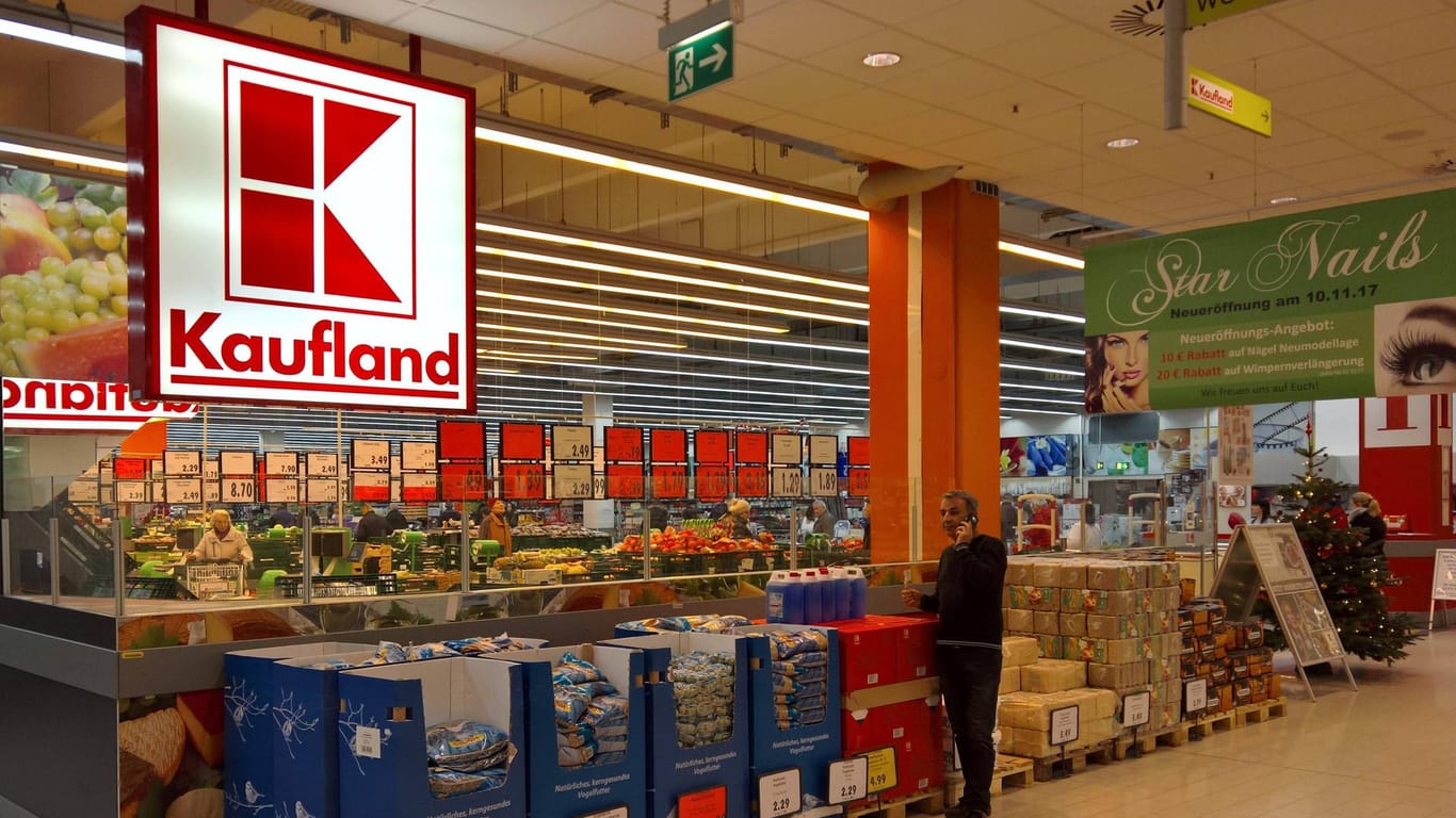 Kaufland-Filiale: Die Supermarktkette nimmt Produkte Unilever-Gruppe aus seinem Sortiment.