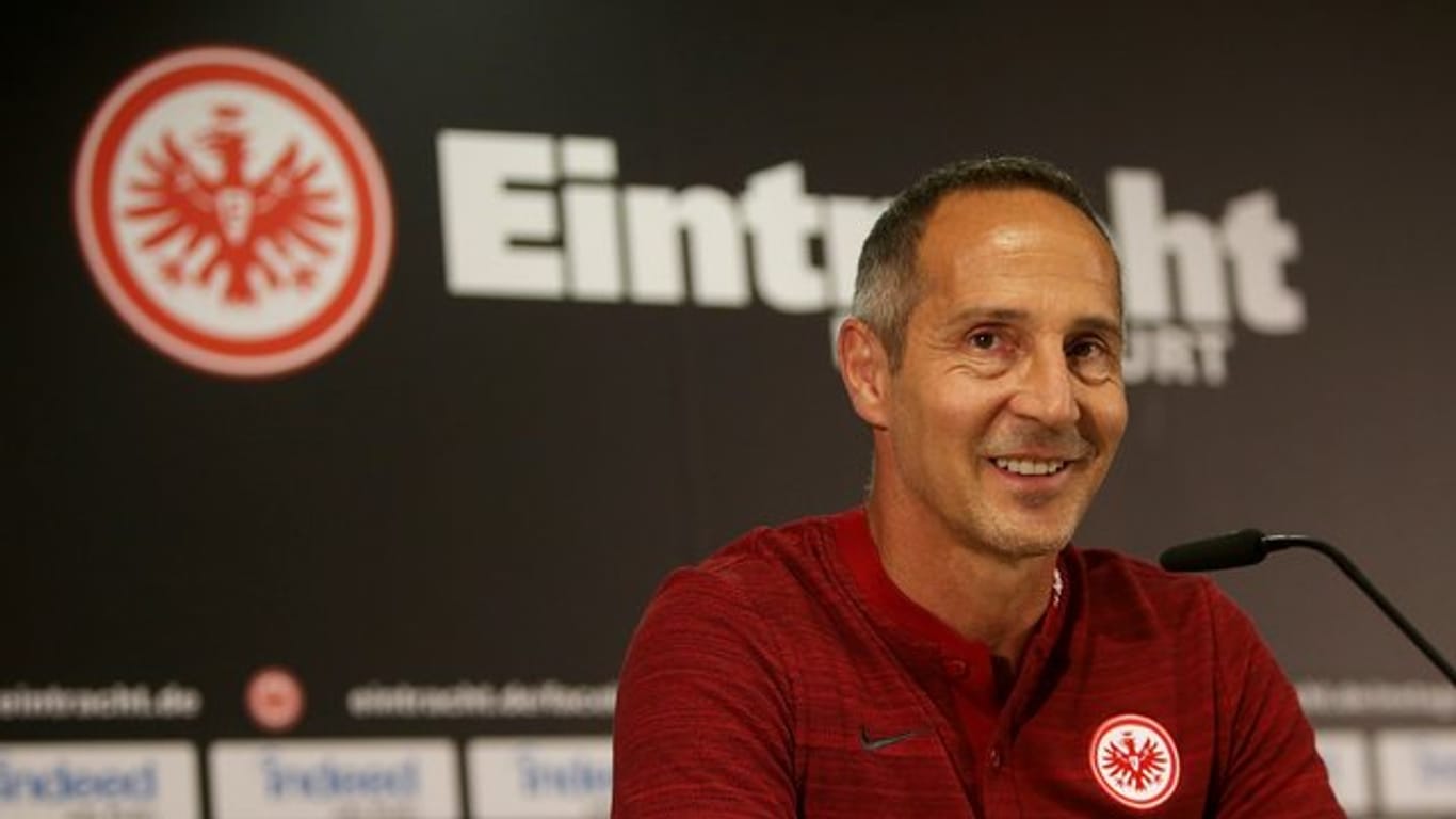 Macht in Frankfurt einen starken Job: Eintracht-Trainer Adi Hütter.