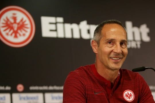 Macht in Frankfurt einen starken Job: Eintracht-Trainer Adi Hütter.