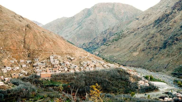 Das Dorf Imlil in Marokko: Hier wurden die Leichen der jungen Touristinnen gefunden.