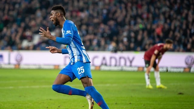 Jordan Torunarigha hat seinen Vertrag bei Hertha BSC verlängert.