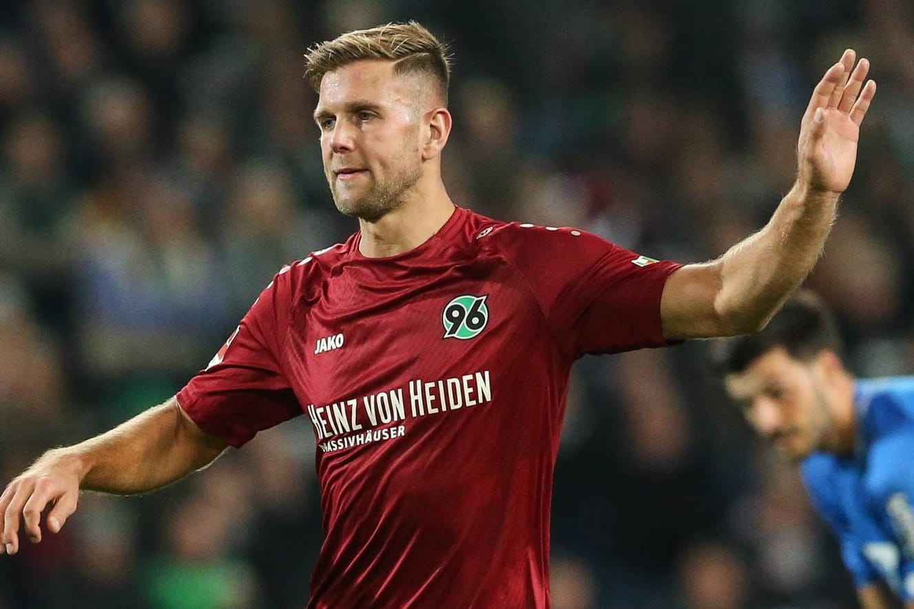 Saison-Aus: Niclas Füllkrug kann Hannover im Abstiegskampf nicht mehr helfen.