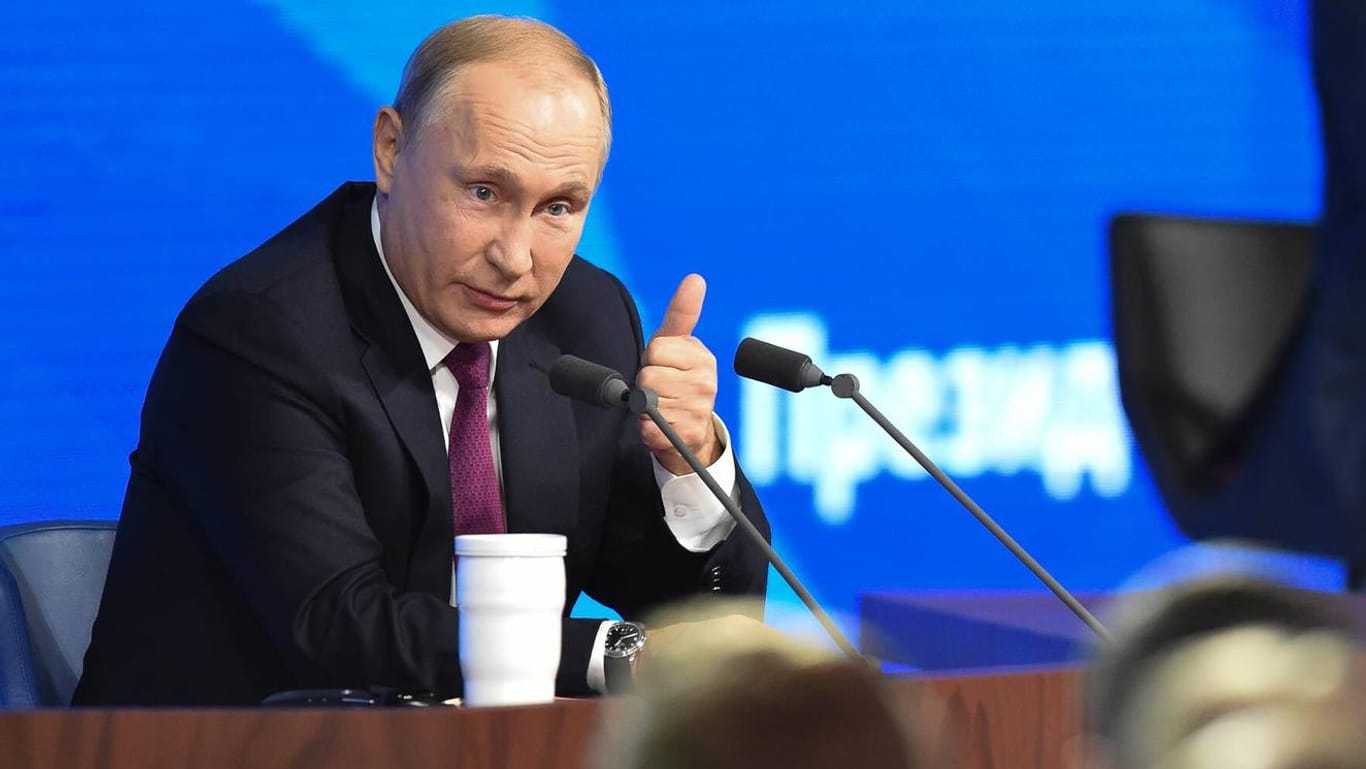 Wladimir Putin: Auf seiner Jahreskonferenz sprach der Präsident über Privates.