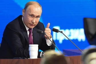 Wladimir Putin: Auf seiner Jahreskonferenz sprach der Präsident über Privates.