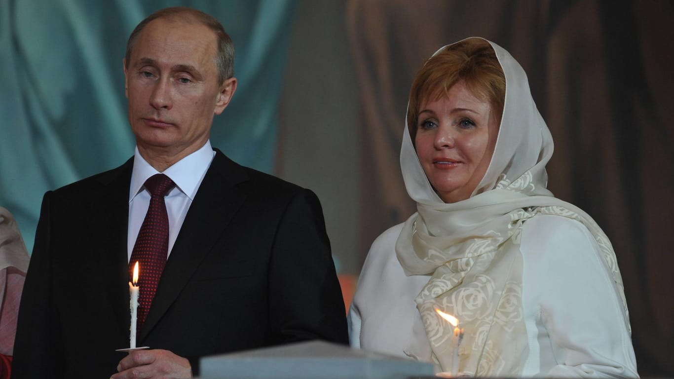 Wladimir Putin und seine Ehefrau Lyudmila im April 2011.