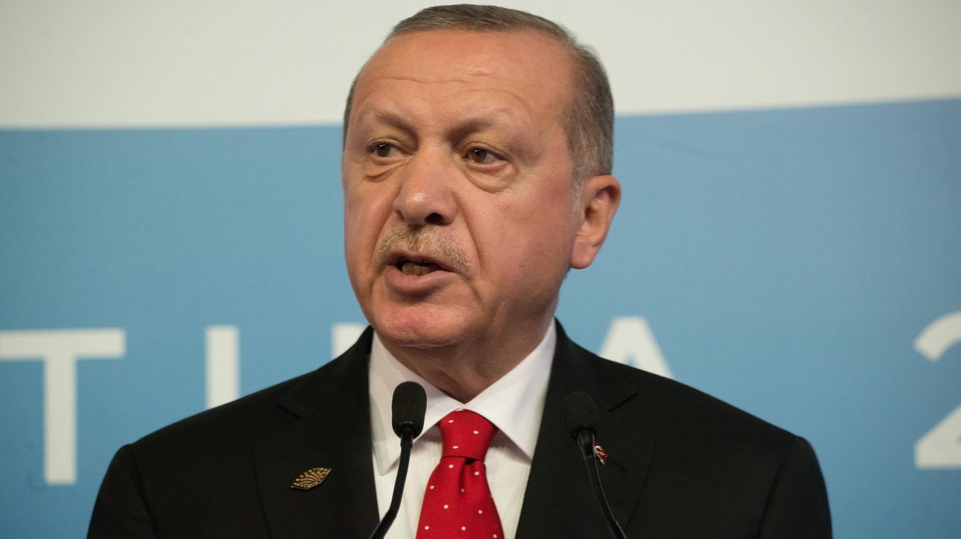 Recep Tayyip Erdogan: Der türkische Präsident hat die Offensive in Syrien verschoben. Recep Tayyip Erdogan: Der türkische Präsident hat die Offensive in Syrien verschoben.