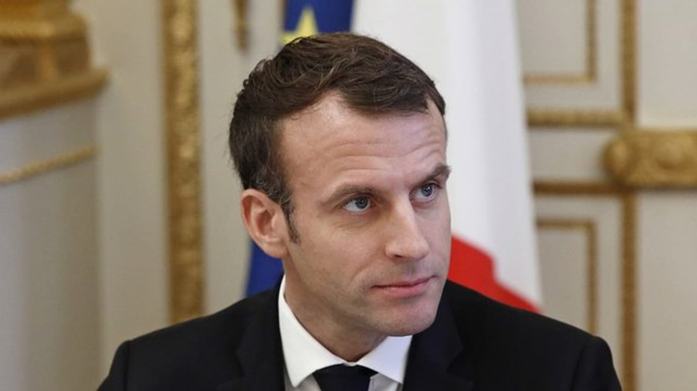 Frankreichs Präsident Emmanuel Macron: "Ich habe Ihre Nachricht gehört.