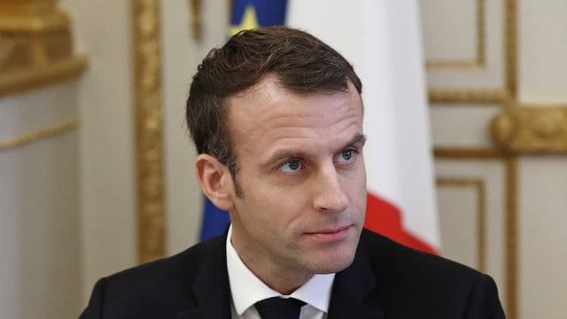 Frankreichs Präsident Emmanuel Macron: "Ich habe Ihre Nachricht gehört.