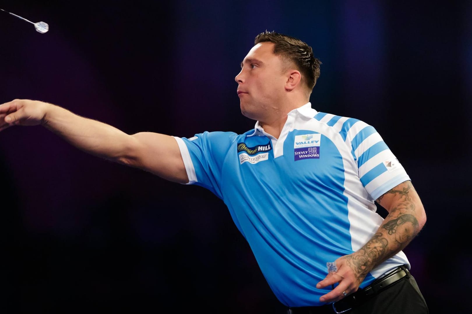 Gerwyn Price: Für den "Bad Boy" des Darts ist die WM bereits beendet.