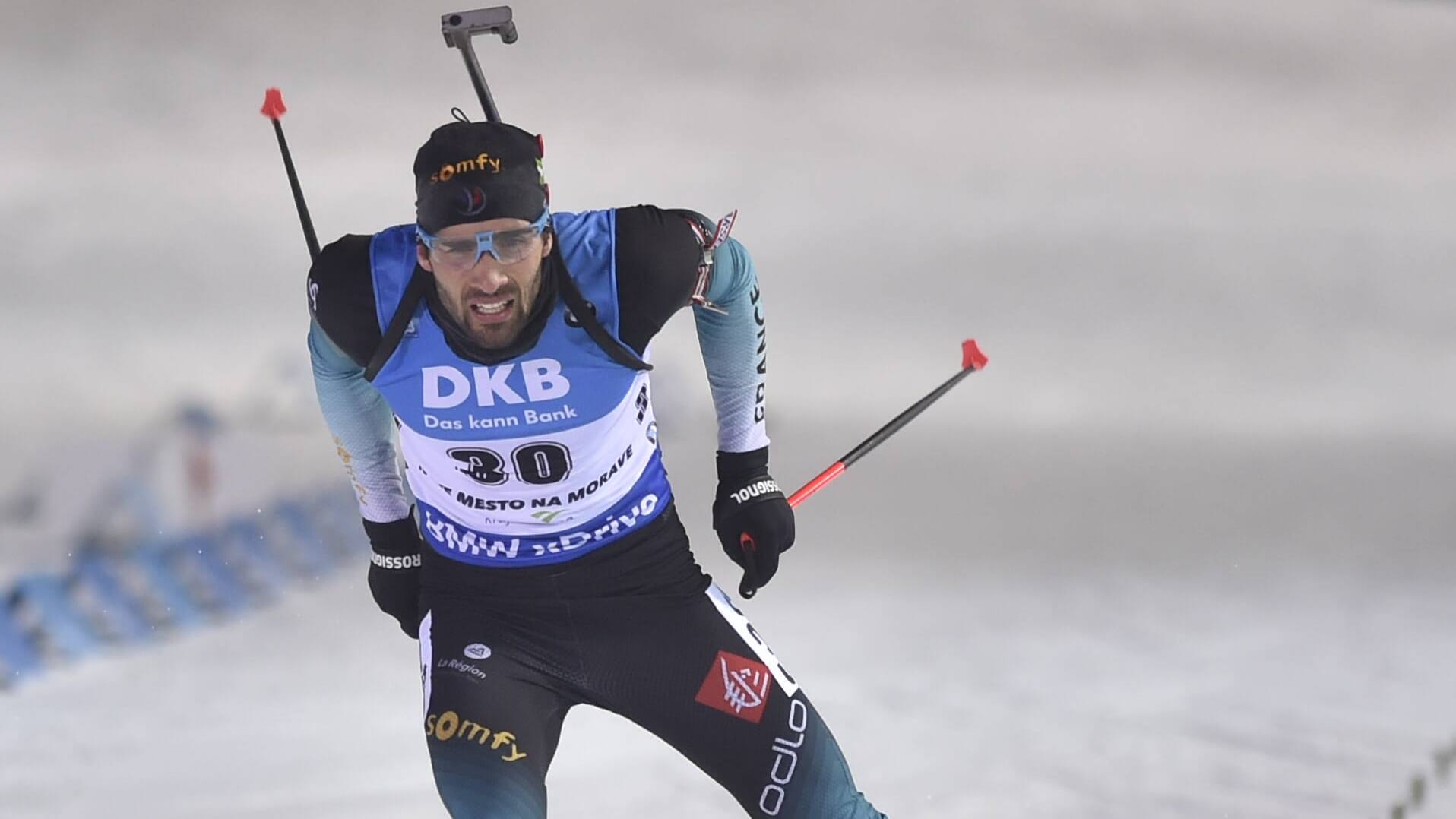 Jäger: Martin Fourcade lief von Platz 43 auf Rang fünf.