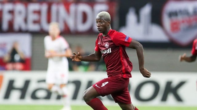 Amadou Haidara unterschrieb in Leipzig einen Vertrag bis 2023.