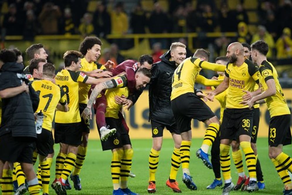 Der Höhenflug des BVB macht den Dortmunder Fans Hoffnung auf die Meisterschaft.
