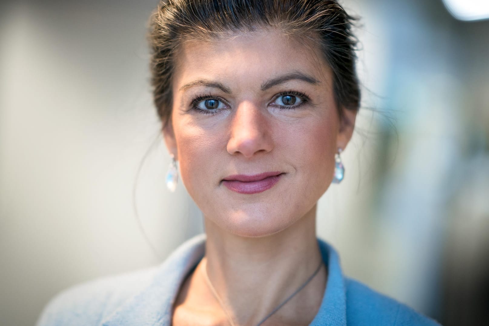 Sahra Wagenknecht (Archivbild): Die Politikerin der Linkspartei fordert in Deutschland Protest.