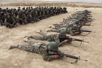 Soldaten der afghanischen Armee: Ein teilweiser Abzug der US-Truppen würde sich auf die Stabilität des Landes auswirken.
