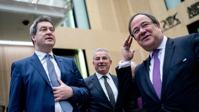 Markus Söder (links) und Armin Laschet (rechts) hoffen auf harmonischere GroKo-Zeiten. Markus Söder (links) und Armin Laschet (rechts) hoffen auf harmonischere GroKo-Zeiten.