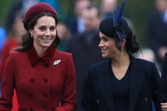 Herzogin Kate und Herzogin Meghan: Gerüchten zufolge sollen sie sich nicht sonderlich gut miteinander verstehen. Diese Bilder vermitteln etwas anderes.