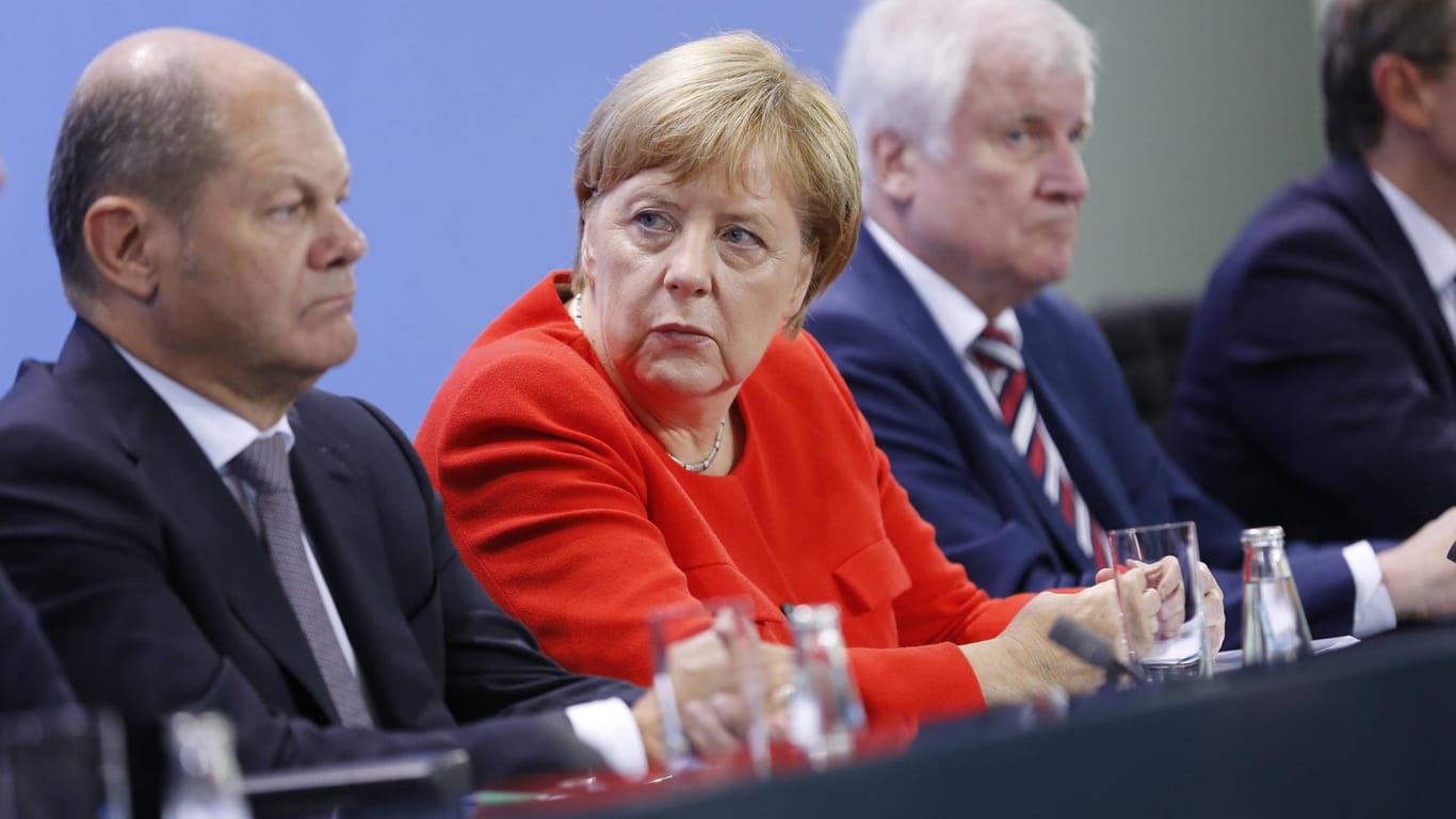 Olaf Scholz, Angela Merkel und Horst Seehofer: Im neuen Jahr erwarten die SPD-Länderchefs von der Groko endlich Erfolge vorzuweisen.