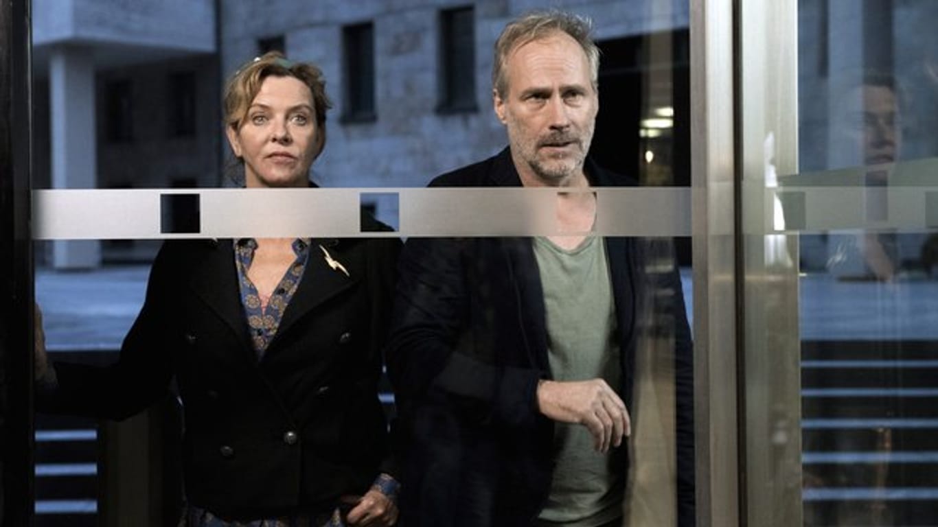 Anna Janneke (Margarita Broich) und Paul Brix (Wolfram Koch) in "Tatort: Der Turm".