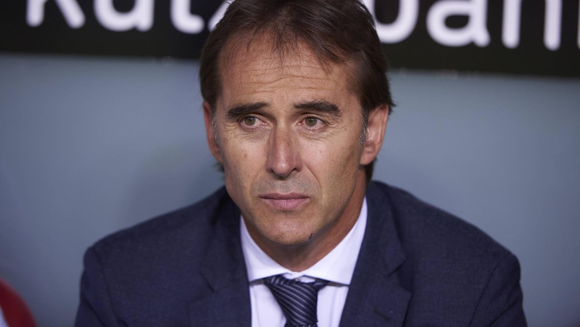 Leerer Blick: Julen Lopetegui wird das Jahr 2018 wohl kaum als gutes in Erinnerung behalten.