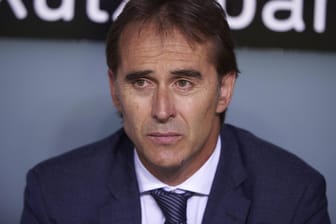 Leerer Blick: Julen Lopetegui wird das Jahr 2018 wohl kaum als gutes in Erinnerung behalten.